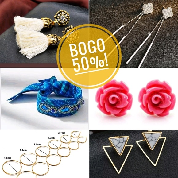 Leopard print leather leaf earrings - Picture 3 of 4